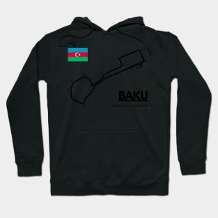 Baku F1 Track Azerbaijan Hoodie